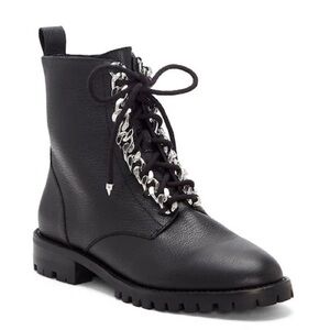 Rebecca Minkoff Janyi Leather Combat Boot